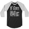 there are 10 kinds of people 3/4 Sleeve Shirt