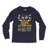Born June Multitasking Problem Solving Tees Long Sleeve Shirts