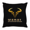 Rafael Nadal Throw Pillow
