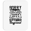 This Girl Is Taken By A Super Sexy September Boyfriend Mousepad