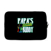 papa's little fishin buddy Laptop sleeve