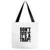 don't grow up Tote Bags