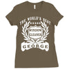 window cleaner Ladies Fitted T-Shirt