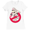 mario's wolrd parody Ladies Fitted T-Shirt