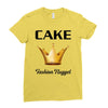 cake fashion nugget Ladies Fitted T-Shirt