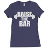 raise the bar Ladies Fitted T-Shirt