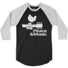 peace and music 3/4 Sleeve Shirt