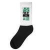 i wear green for my mom liver cancer awareness Socks