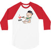 Cute Baby Painter's Dad Love 3/4 Sleeve Shirt