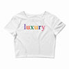 Luxury As A Croad Concept Crop Top
