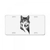 beauty or beast License Plate