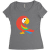 brids red Women's Triblend Scoop T-shirt