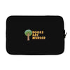 books are murder Laptop sleeve