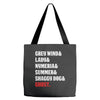 The Direwolves Tote Bags