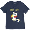 pawter cat V-Neck Tee