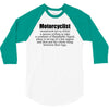 motorcyclist 3/4 Sleeve Shirt