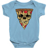 pizza skull Baby Onesie