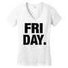 friday cool Women's V-Neck T-Shirt