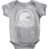 pacman crest Baby Onesie