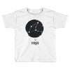 Virgo Zodiac Sign Minimal Design Toddler T-shirt