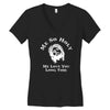 me so holy  funny  jesus religion christian long time love comic Women's V-Neck T-Shirt