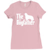 the dogfather cavalier king charles spaniel white Ladies Fitted T-Shirt