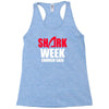 shark week enough Racerback Tank