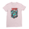 off the wall Ladies Fitted T-Shirt