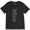Beard Growth Scale V-Neck Tee