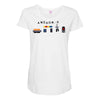 awesom o Maternity Scoop Neck T-shirt