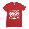 80s survival guide cassette high Ladies Fitted T-Shirt