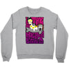 the beateggs !!! purple Crewneck Sweatshirt