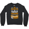 My Daughter Is Super Awesome Her Stepdad Crewneck Sweatshirt