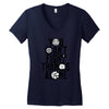 Fight Alone Avengers Women's V-Neck T-Shirt