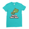 dum dum gazoo Ladies Fitted T-Shirt