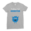 Creating A Lil Monster Baby Boy Ladies Fitted T-Shirt