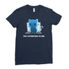pay attention to me Ladies Fitted T-Shirt