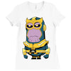 thanos minion Ladies Fitted T-Shirt