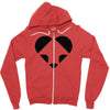 p and a Zipper Hoodie