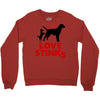 love stinks Crewneck Sweatshirt