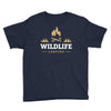 Wildlife Camping Youth Tee