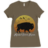 roam sweet roam slouchy Ladies Fitted T-Shirt