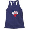 texan boxer lover Racerback Tank