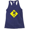 pterosaur warning Racerback Tank