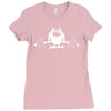 monster weightlifting Ladies Fitted T-Shirt