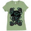 skullboarder Ladies Fitted T-Shirt