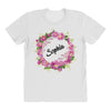Floral Baby Name All Over Women's T-shirt
