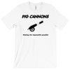 pig cannons making the impossible possible T-Shirt