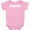 shure logo Baby Onesie