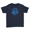bass clef in blue Youth Tee